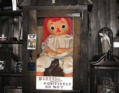 Ghostly exploration of the annabelle curse